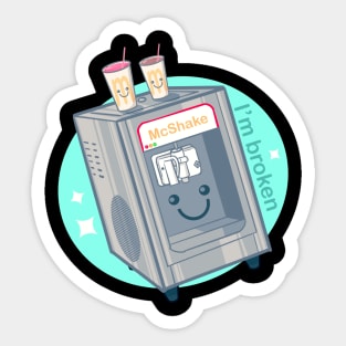 Shake Machine Sticker